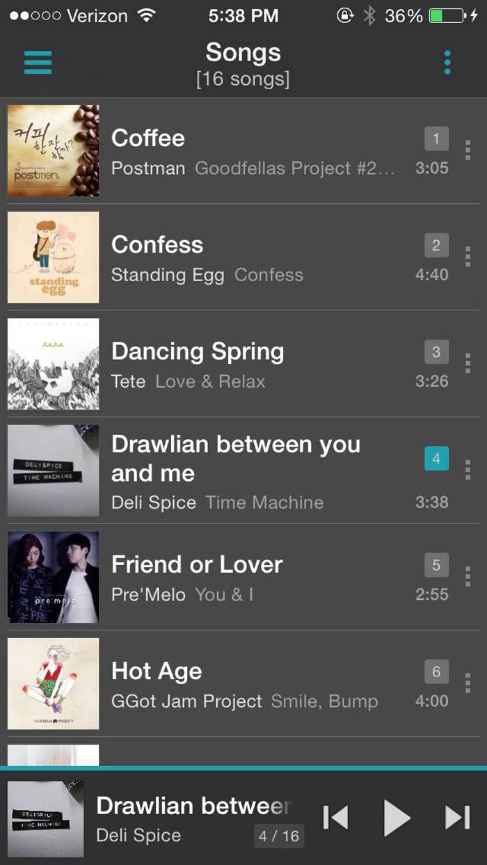 iphone mp3 再生