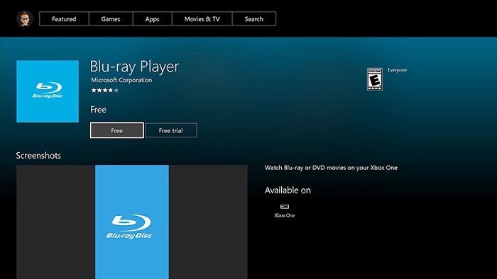 xbox one メディア プレーヤー