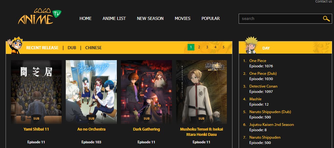 GOGOanime(ゴーゴーアニメ)が閉鎖？見れない？代わり・後継になる無料