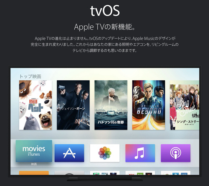 appletv amazon ビデオ